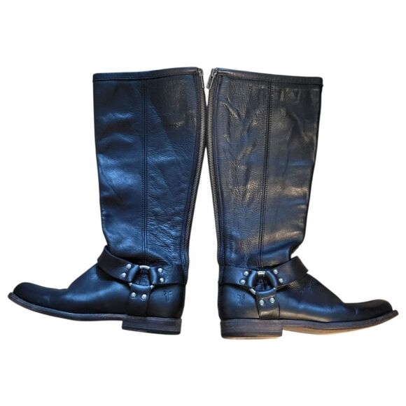 Frye Phillip Harness Boots 6b - Picture 1 of 13